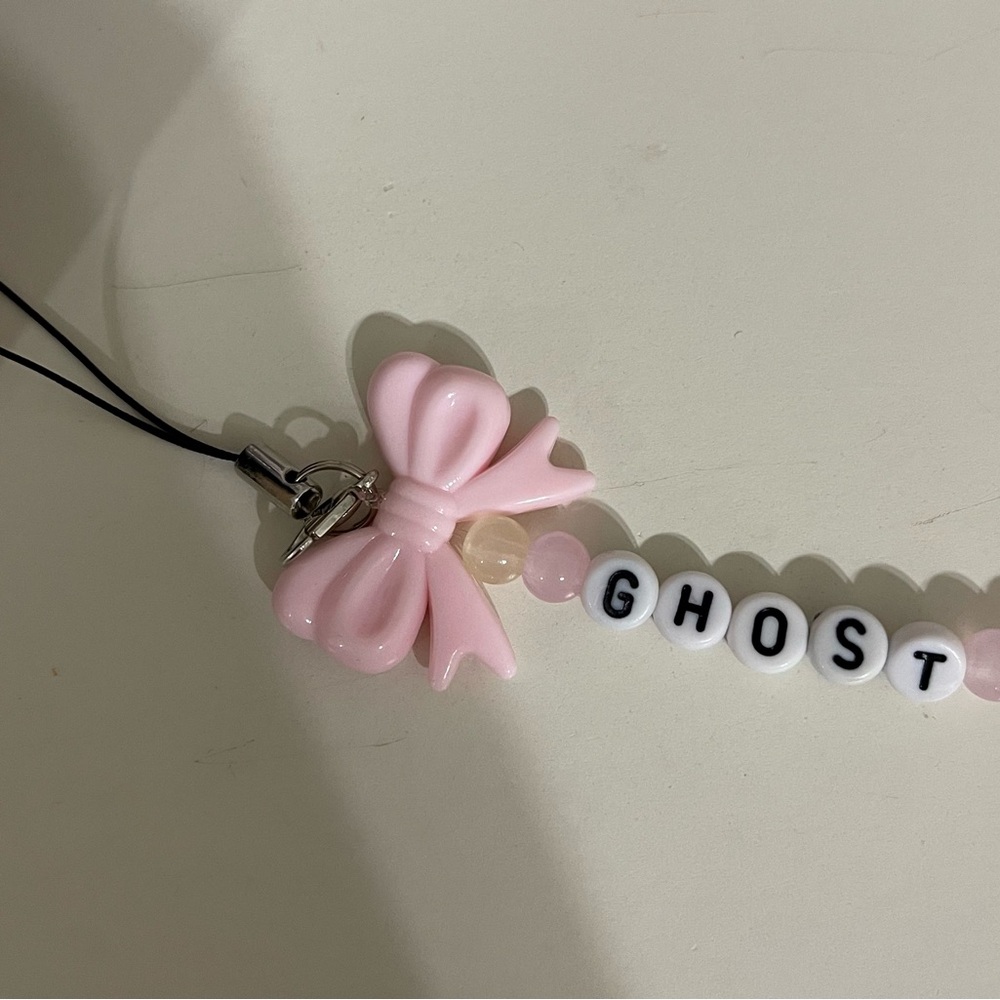 Pink Bow Kids Charm Bracelet